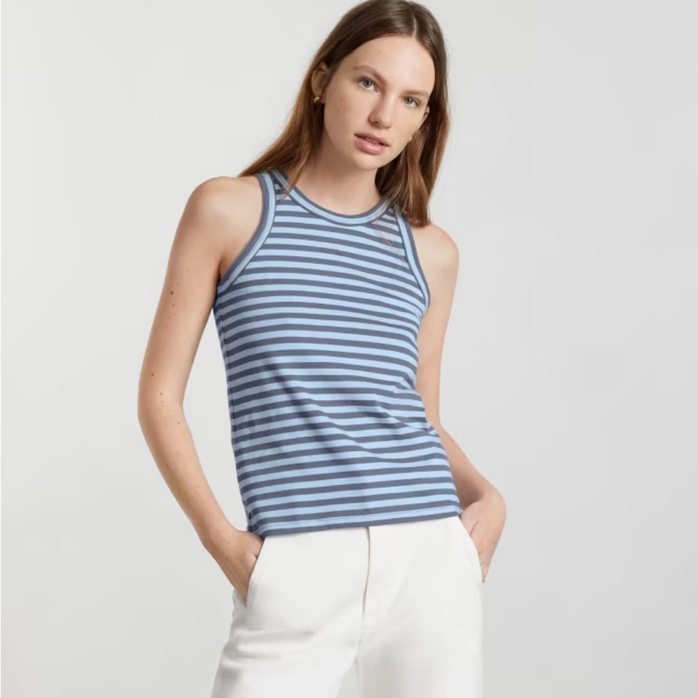 Everlane The Organic Cotton Cutaway Tank